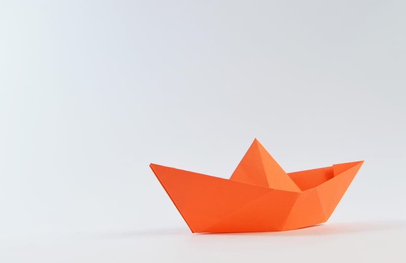 Origami Invites